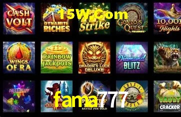 Recursos de Bônus fama777